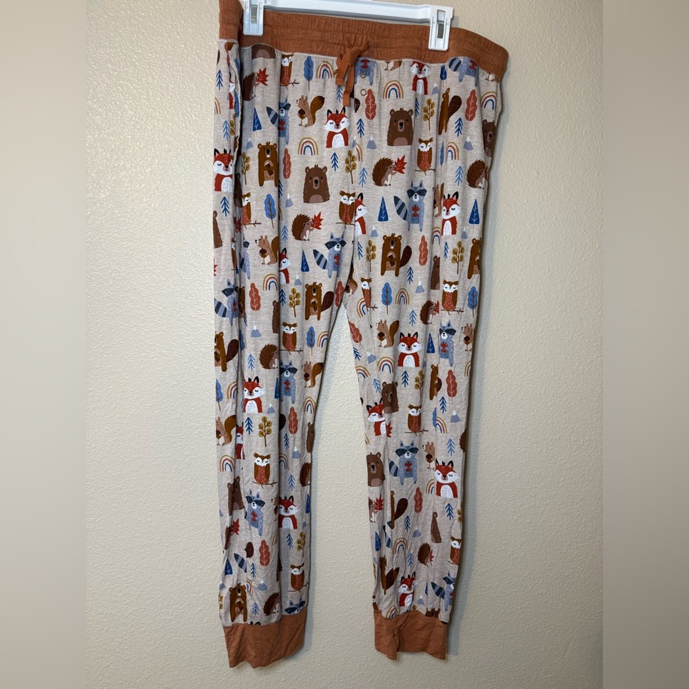 Little Sleepies Adult woodland pajama pants
